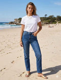 Straight Leg Jean Blue
