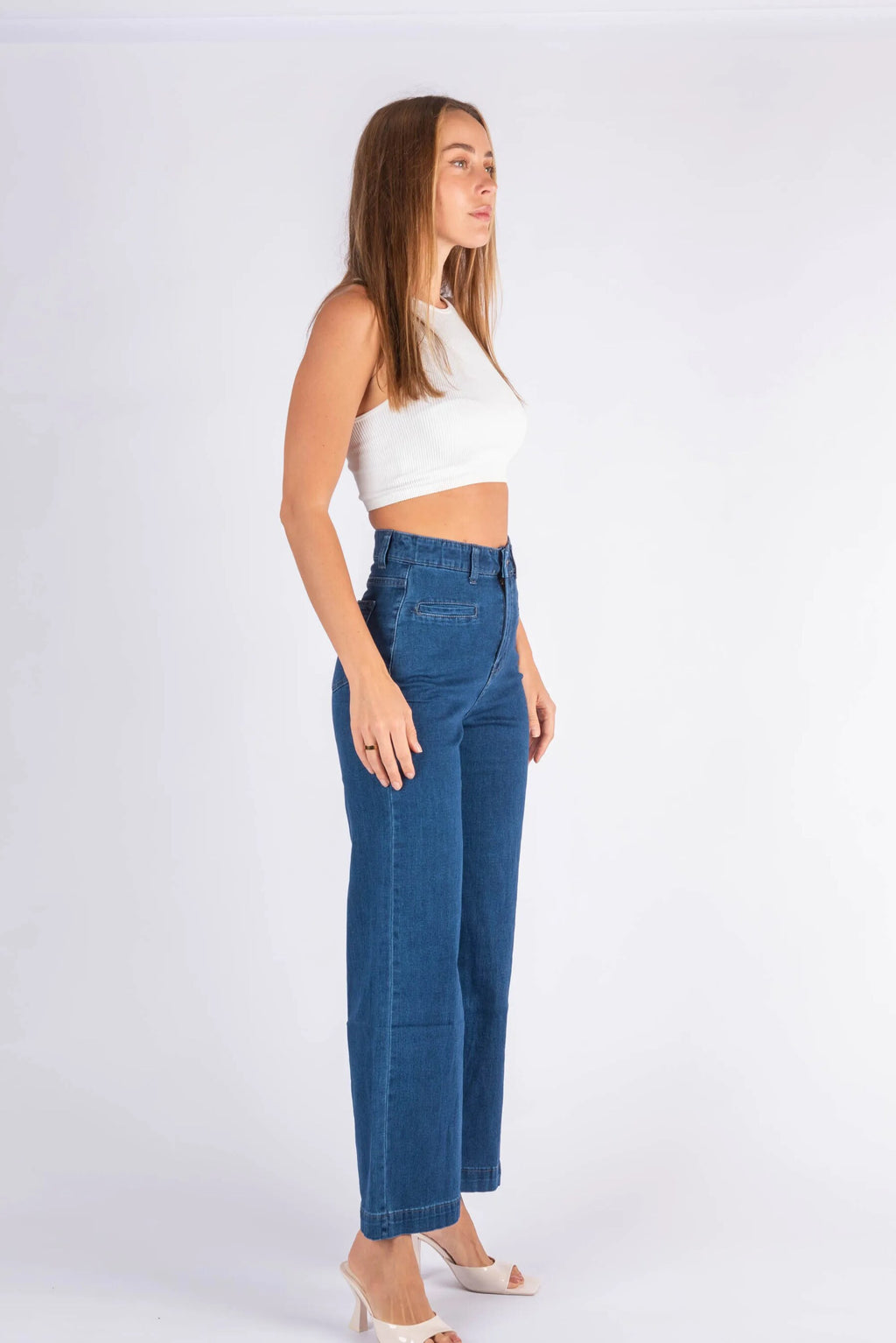 7106 Slice Pocket Jean - Indigo