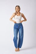 BA8281 Mid Wash Barrel - Mid Blue