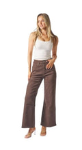 BA283 Wide Leg Jean - Chocolate
